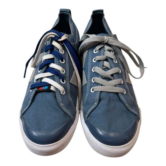 Macbeth New Eliot Men's Blue Gray Trainers Sneakers 8 - Picture 4 of 6